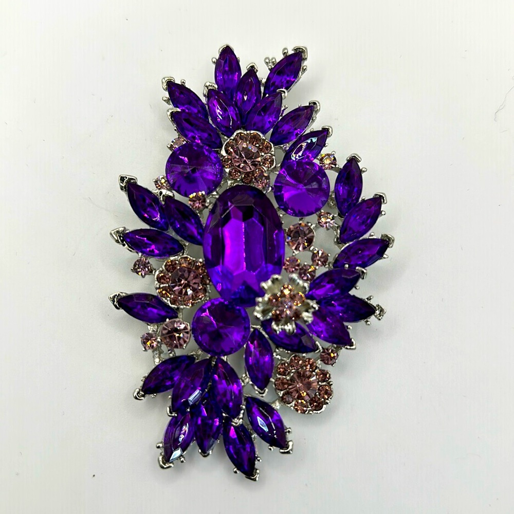 Rhinestone Brooch